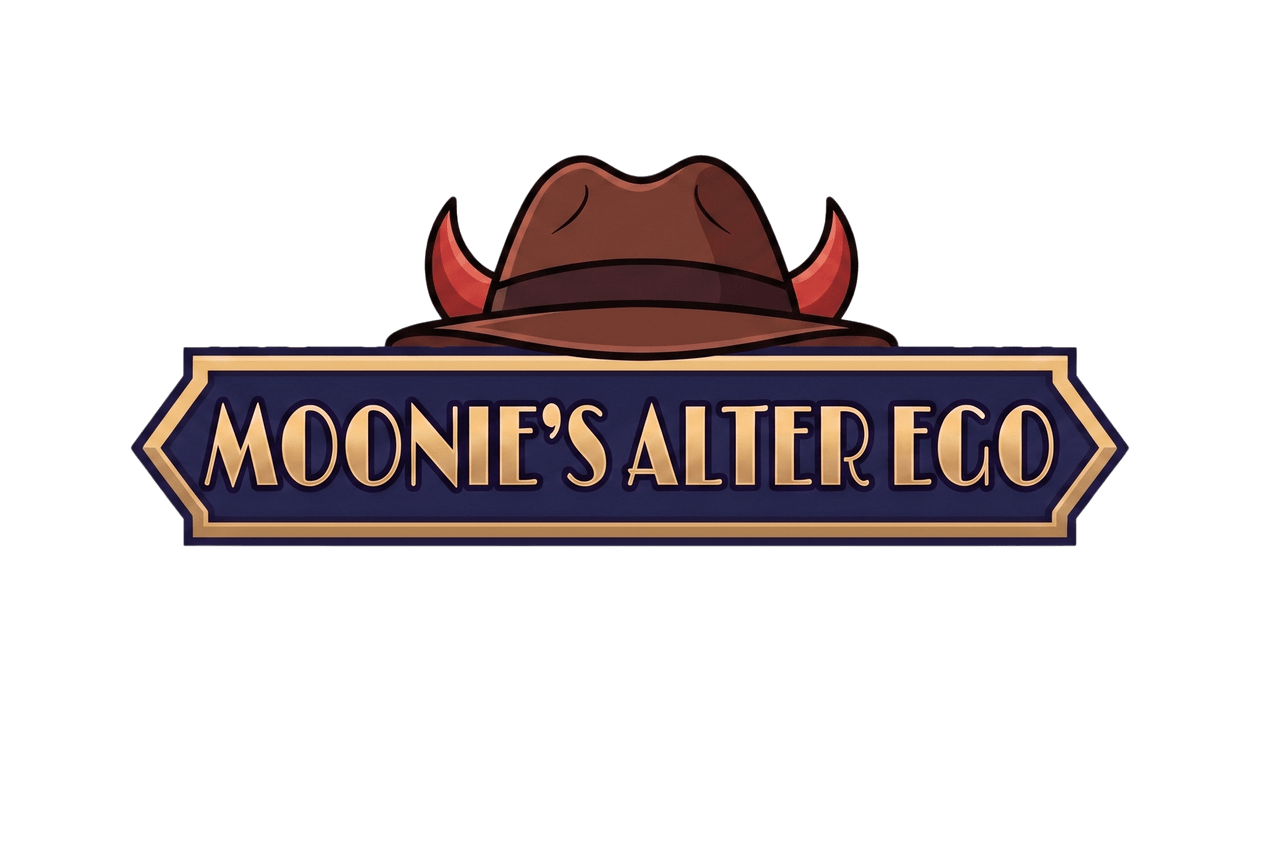 Moonie's Alter Ego — title logo