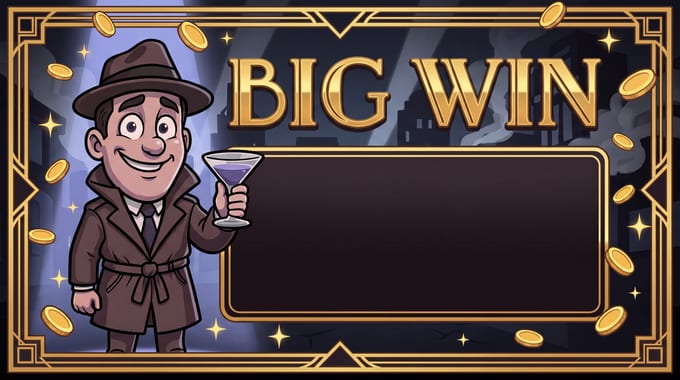 Big Win celebration banner