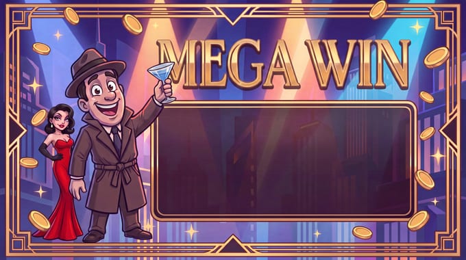 Mega Win celebration banner