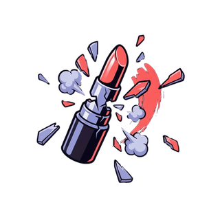 Lipstick — break frame