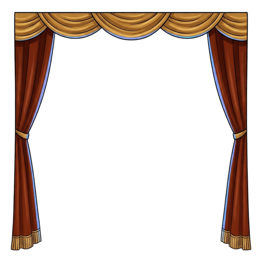 Curtain gate — open